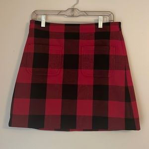 J. Crew Factory - NWT - Women’s - Wool - Buffalo Plaid - Mini Skirt